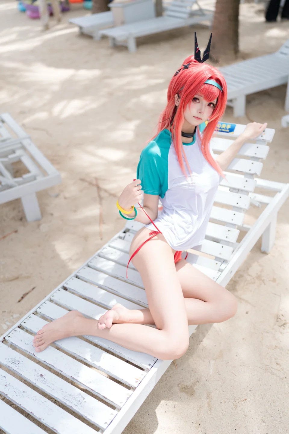 九柒喵 - No.034 拉毗泳装 [11P-348MB] tg@simisebaisi 【丝足阁】005.webp